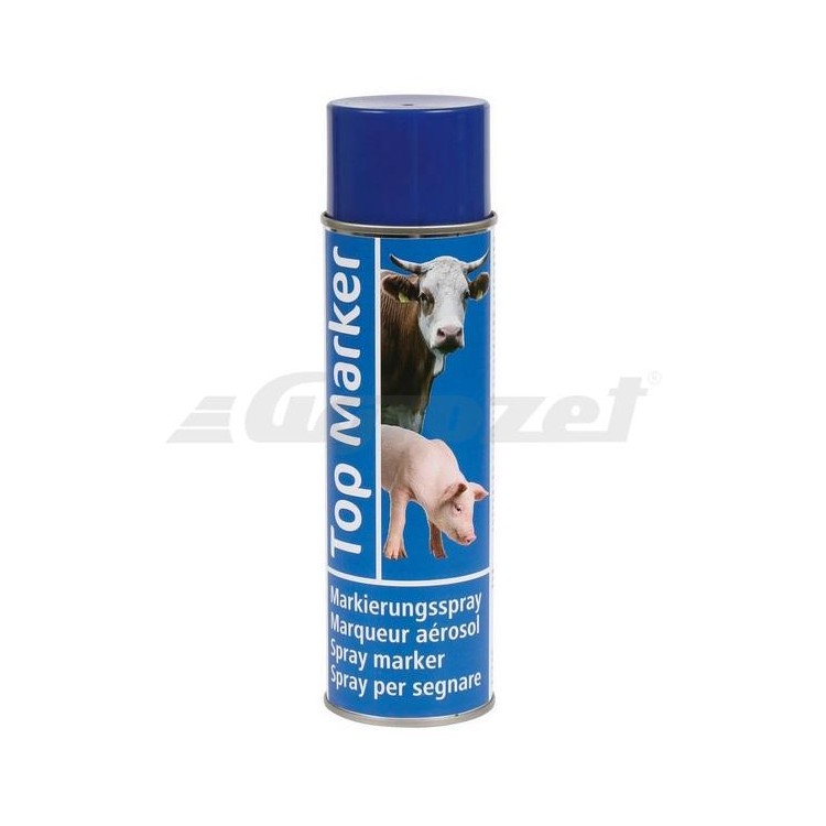 Spray na značení TopMarker 500 ml modrý