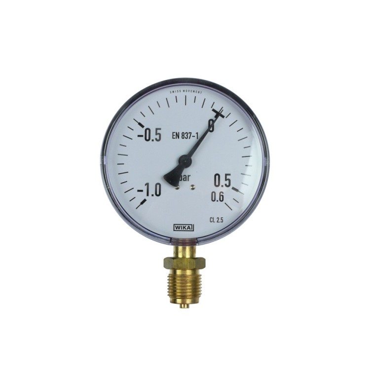 Manometr -1/+0,6 Bar průměr 100mm/1/2"