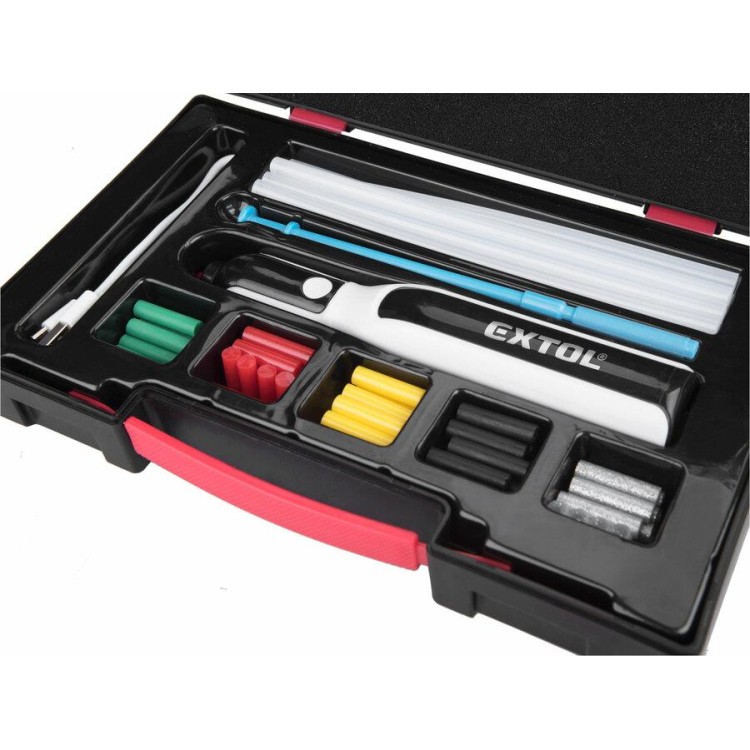 EXTOL 8891503 Pero tavné lepící aku, USB nabíjení