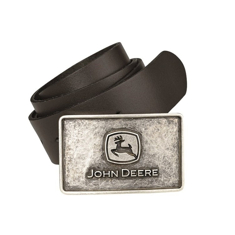 Pásek kožený John Deere