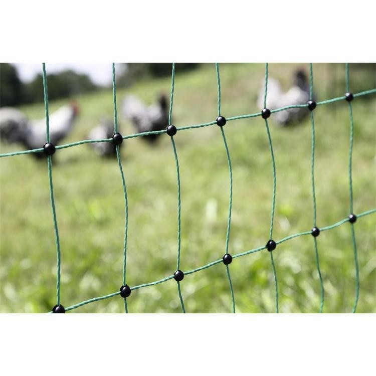 Síť pro drůbež PoultryNet, zelená, vodivá, výška 106 cm, délka 25 m, dvojitá špi