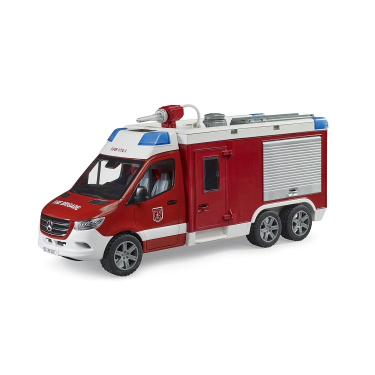 Bruder 2680 MB Sprinter Hasičský záchranný vůz se světelným a zvukovým modulem