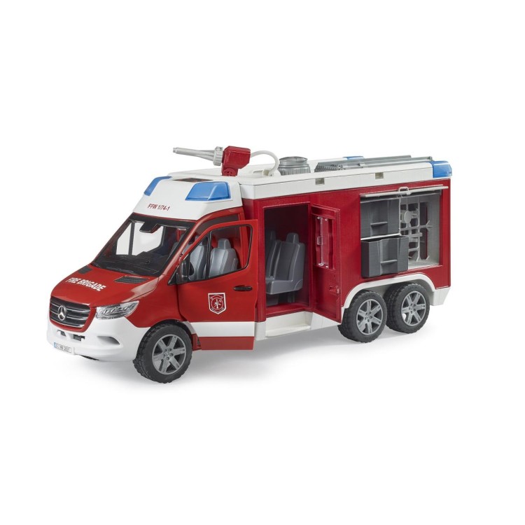 Bruder 2680 MB Sprinter Hasičský záchranný vůz se světelným a zvukovým modulem