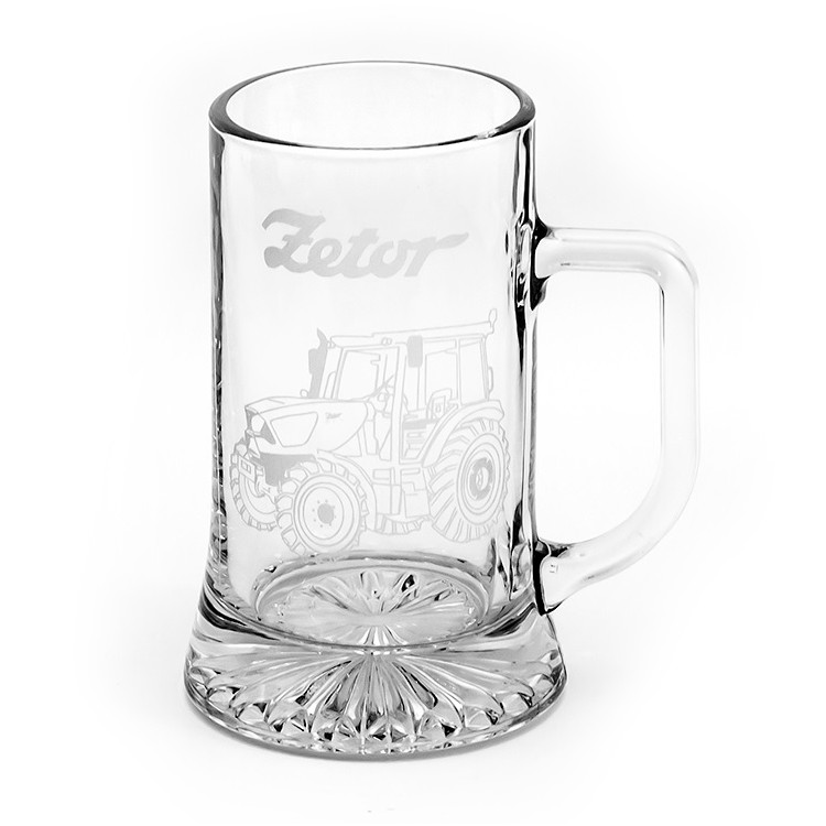 Sklenice na pivo Zetor