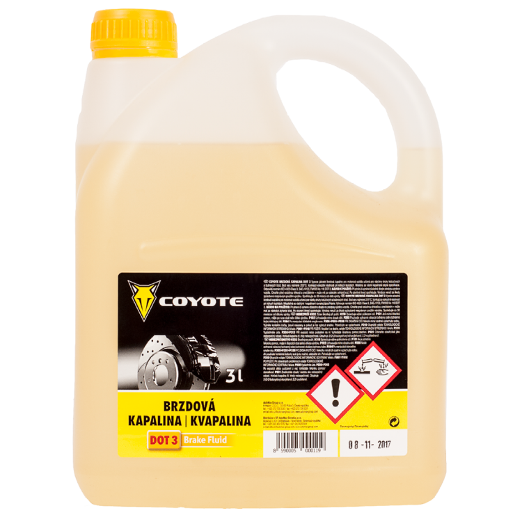 Brzdová kapalina COYOTE DOT 3 3L