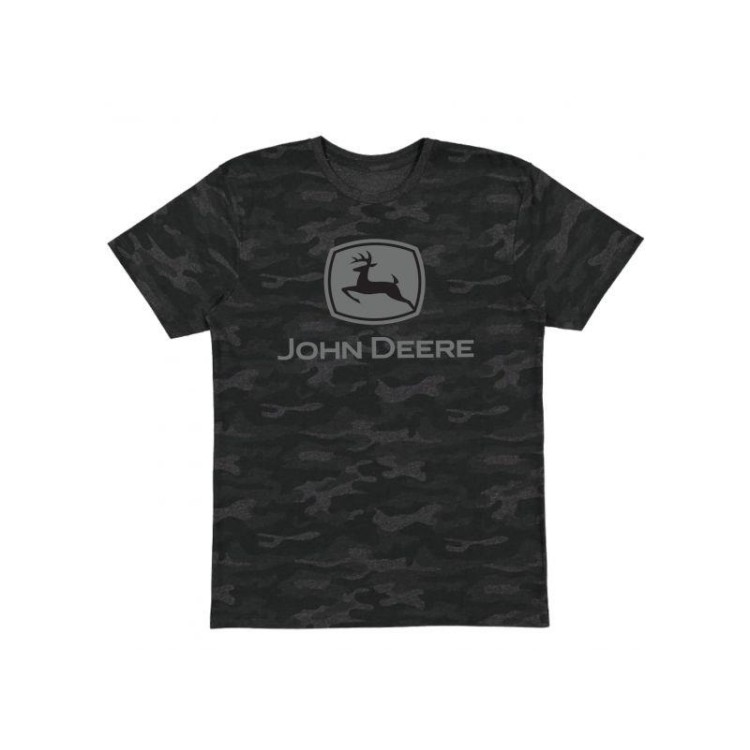 Tričko chlapecké maskáčové John Deere