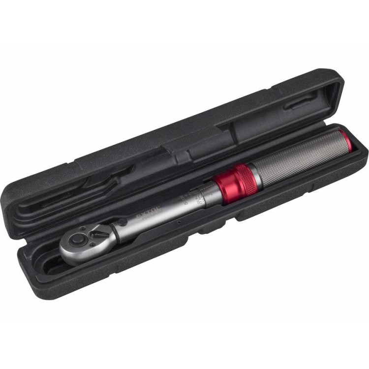 EXTOL 8825306 Klíč momentový, 1/4", 5-25Nm, CrV