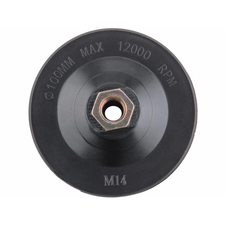 EXTOL 108523 Nosič brusných výseků - M14, suchý zip, 100mm