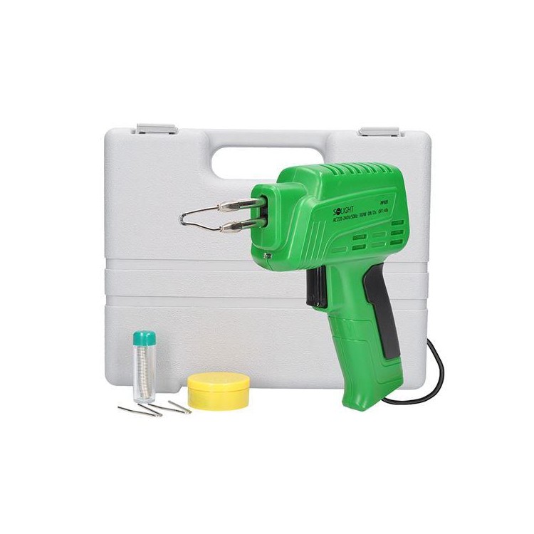 SOLIGHT PPS01 Pistole pájecí 100W sada