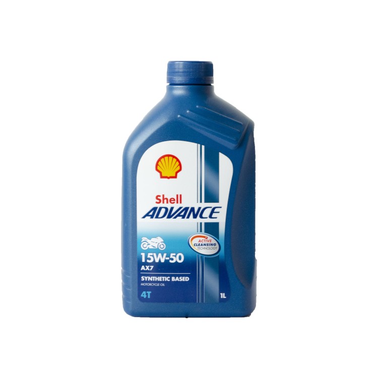 Olej SHELL Advance 4T AX7 15W-50 1L