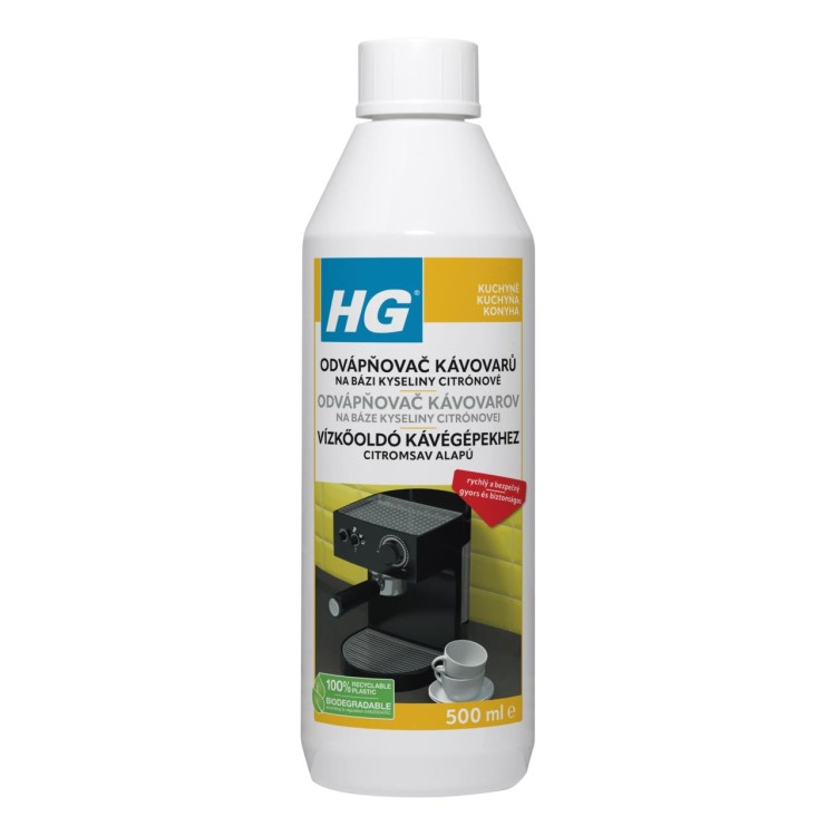 HG 323 Odstraňovač vodního kamene pro espresso a kávovary 500 ml