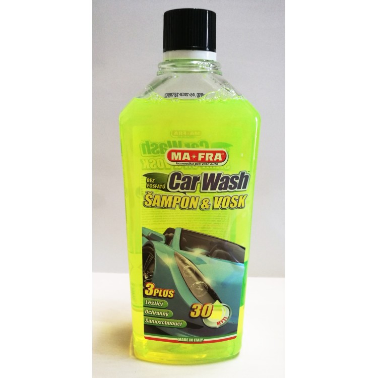 Šampon a vosk CAR WASH 1000ml