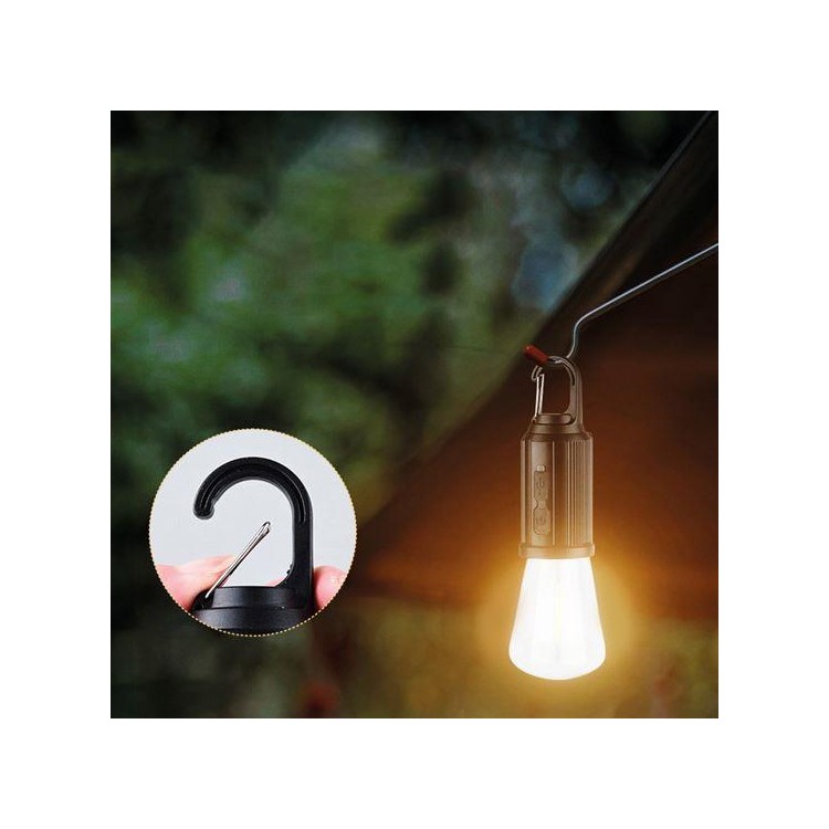 SOLIGHT WN51 nabíjecí žárovka Camping, 100lm, Li-Ion