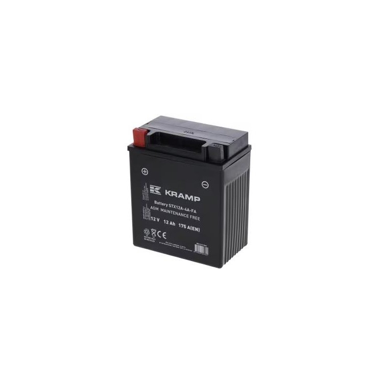 SBA1212175KR Baterie 12V 12Ah 175A Kramp