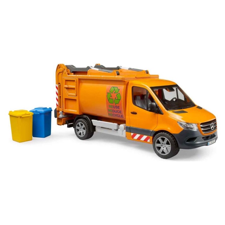 Bruder 02682 MB Sprinter komunální popelářský vůz
