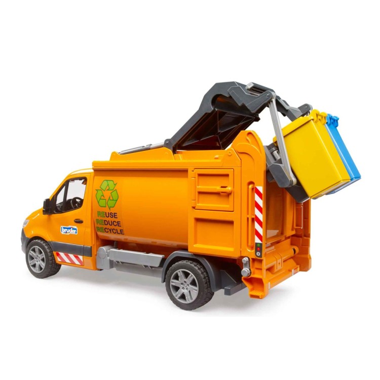 Bruder 02682 MB Sprinter komunální popelářský vůz