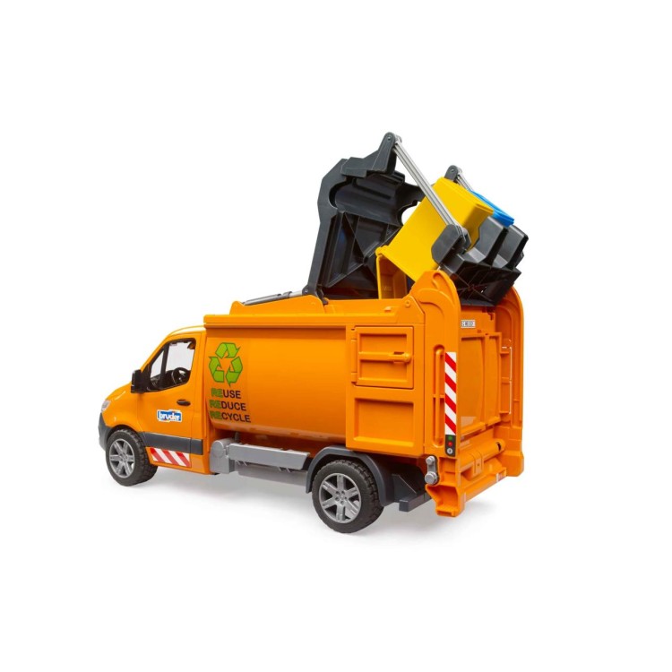 Bruder 02682 MB Sprinter komunální popelářský vůz