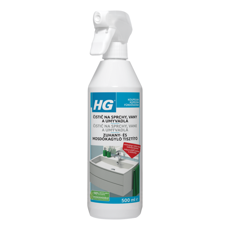 HG 147 Sprej na sprchy a umyvadla 0,5 l