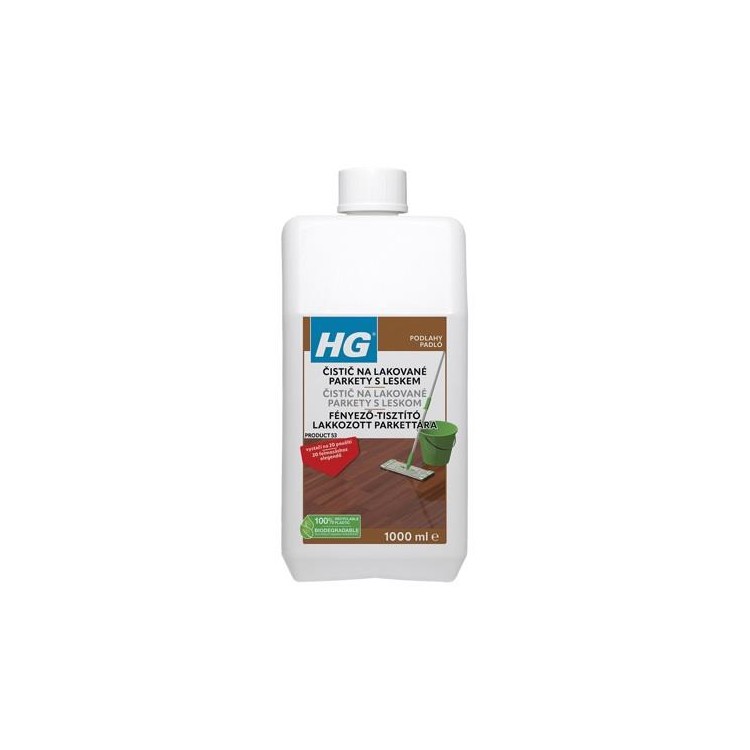 HG 467 Čistič s leskem pro parketové podlahy 1 l