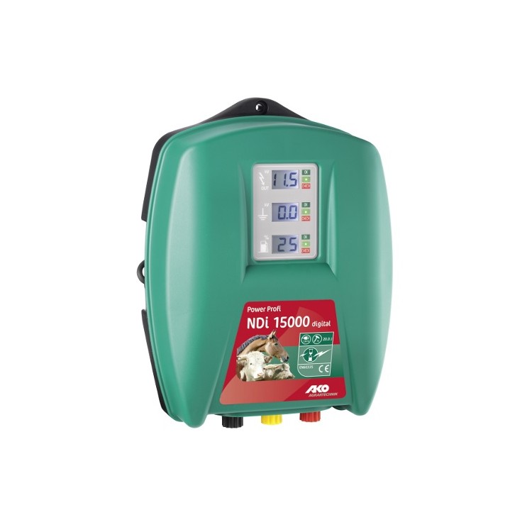 Elektrický ohradník síťový PowerProfi NDi 15000 digital s automatickou regulací