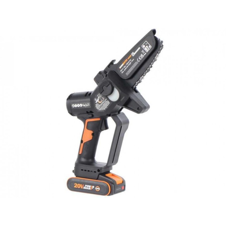 WORX WG325E Aku řetězová pila 20V, 1x 2Ah - Powershare