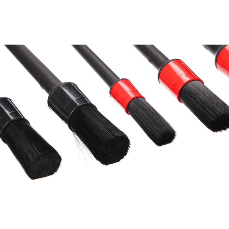 SIXTOL SX1207 Sada precizních štětců pro čištění auta CAR DETAILING BRUSH 6, 6ks