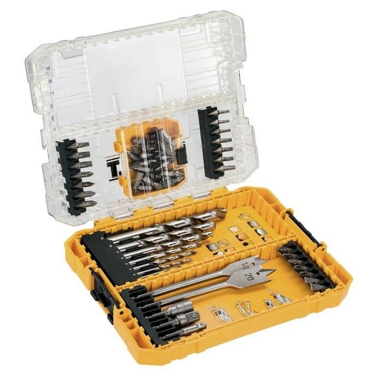 DEWALT DT70757 Sada bitů a vrtáků 55-dílná