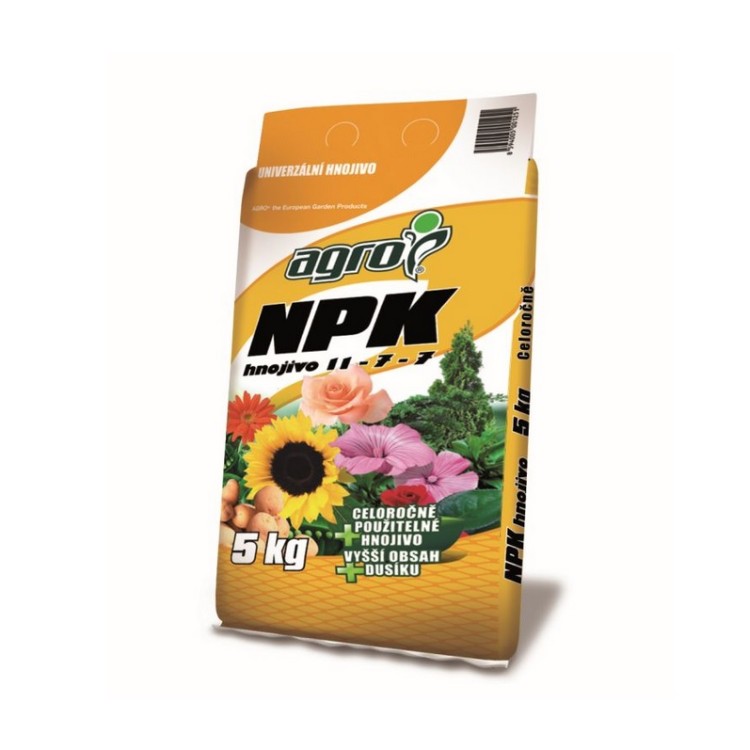 AGRO Univerzální hnojivo NPK 5 kg