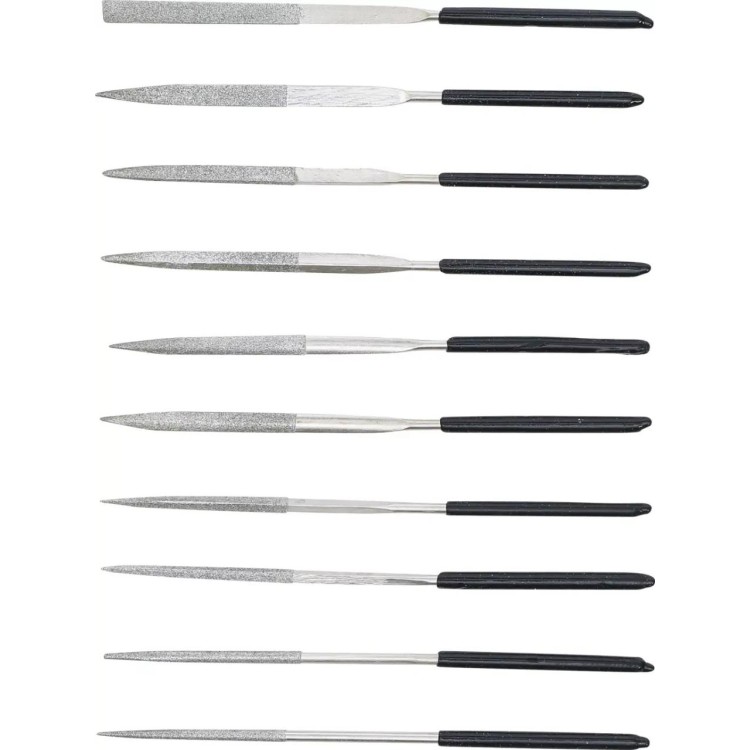 BGS101920 Diamantové jehlové pilníky 140x3mm