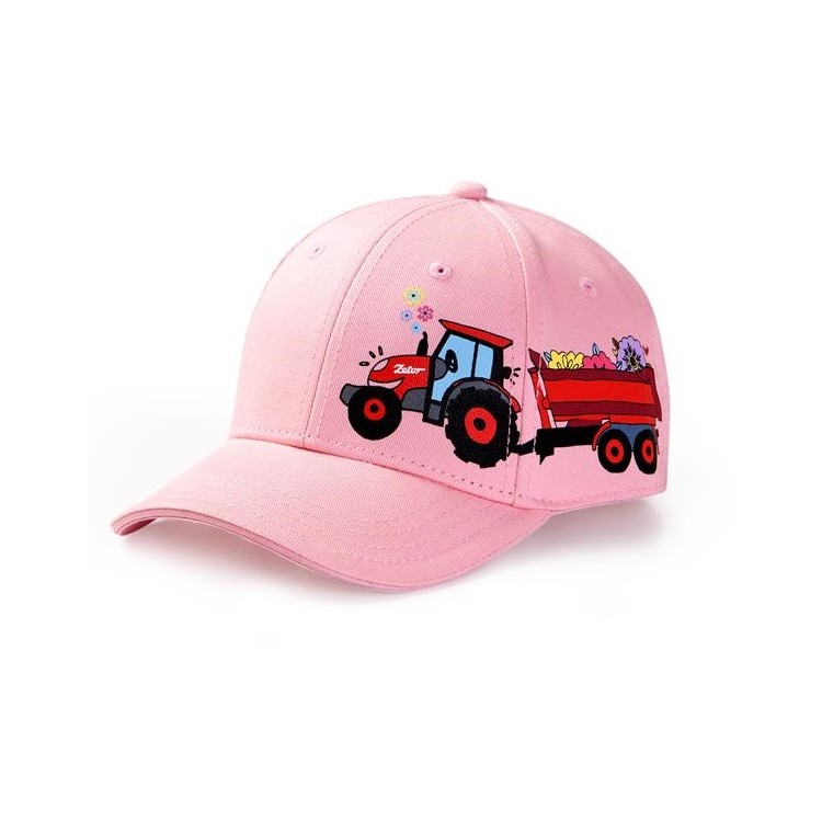 Čepice dětská "Zetor" - růžová