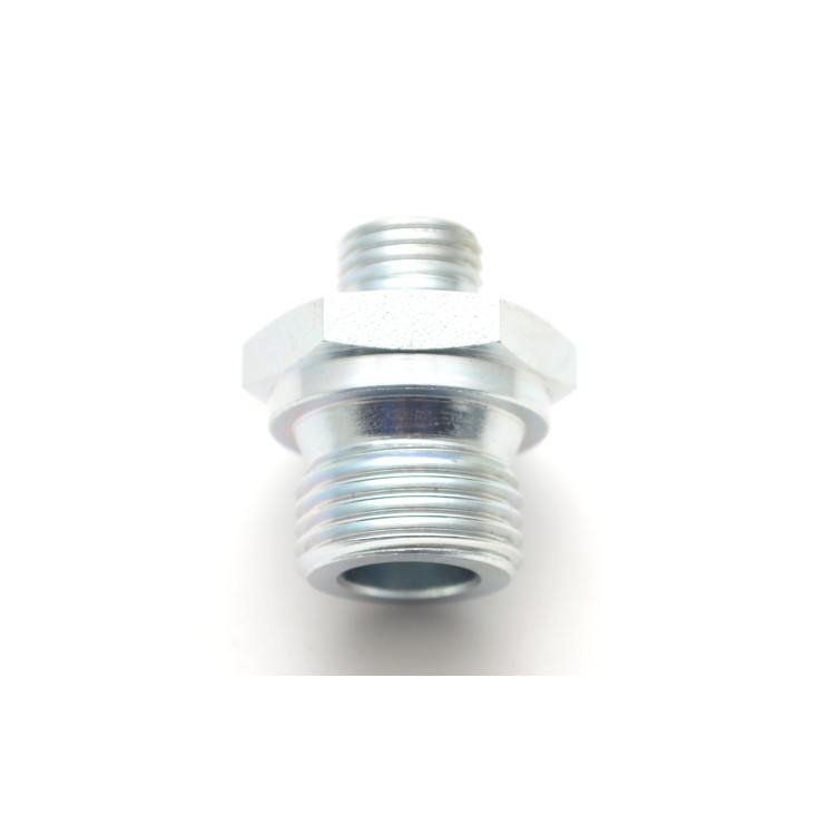 Hrdlo přímé trubkový a metrický závit G1/2"-M14x1,5 (DIN 2353)