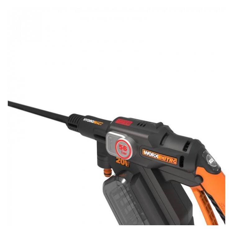 WORX WG633E.9 - Aku tlaková myčka 20V, 56bar - bez akumulátoru - Powershare