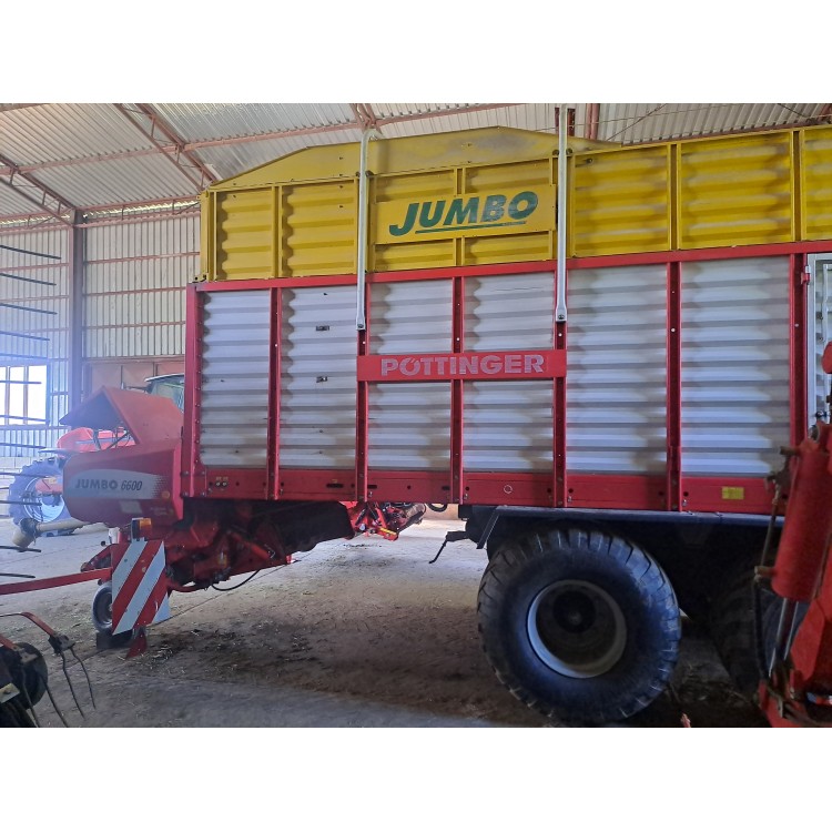Senážní vůz PÖTTINGER Jumbo 6600
