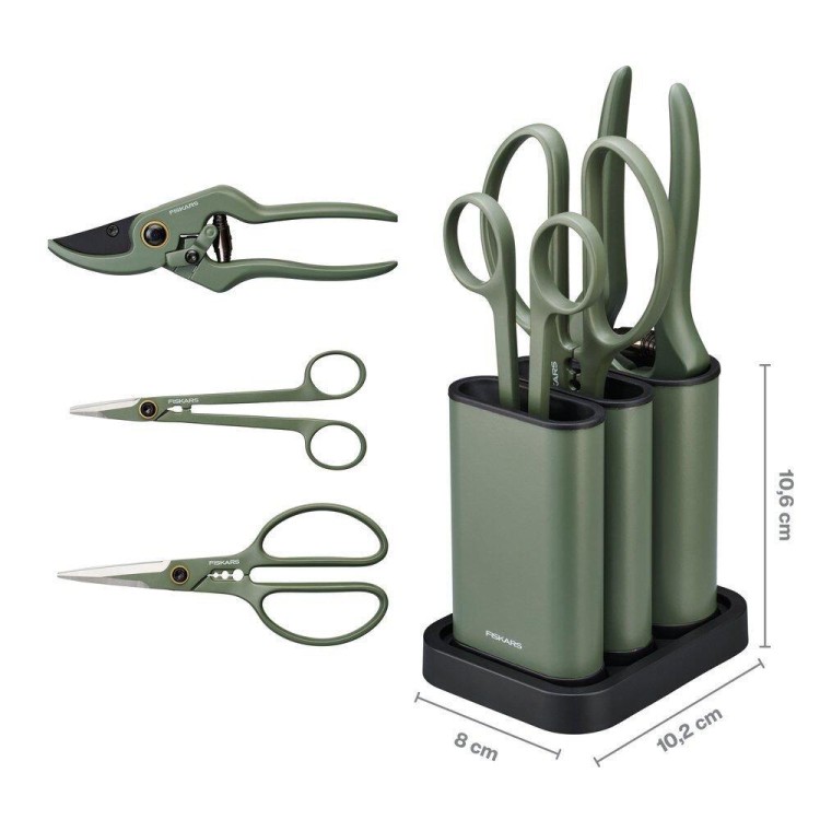 FISKARS 1075317 Sada nůžek pro péči o pokojové rostliny