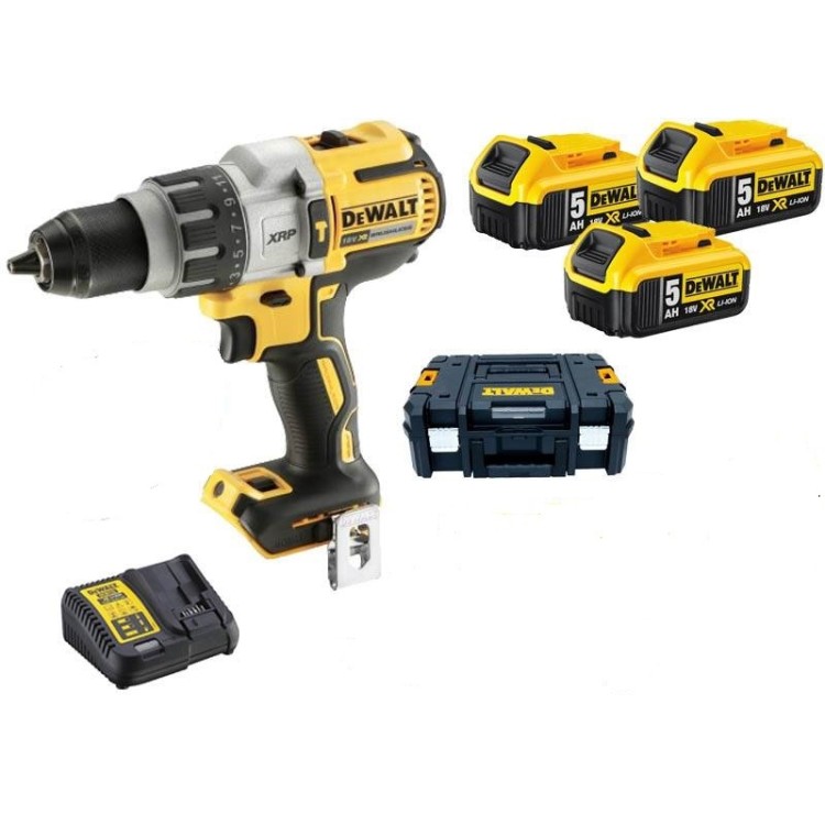 DEWALT DCD996P3 akuvrtačka s příklepem 18V 3x 5,0Ah