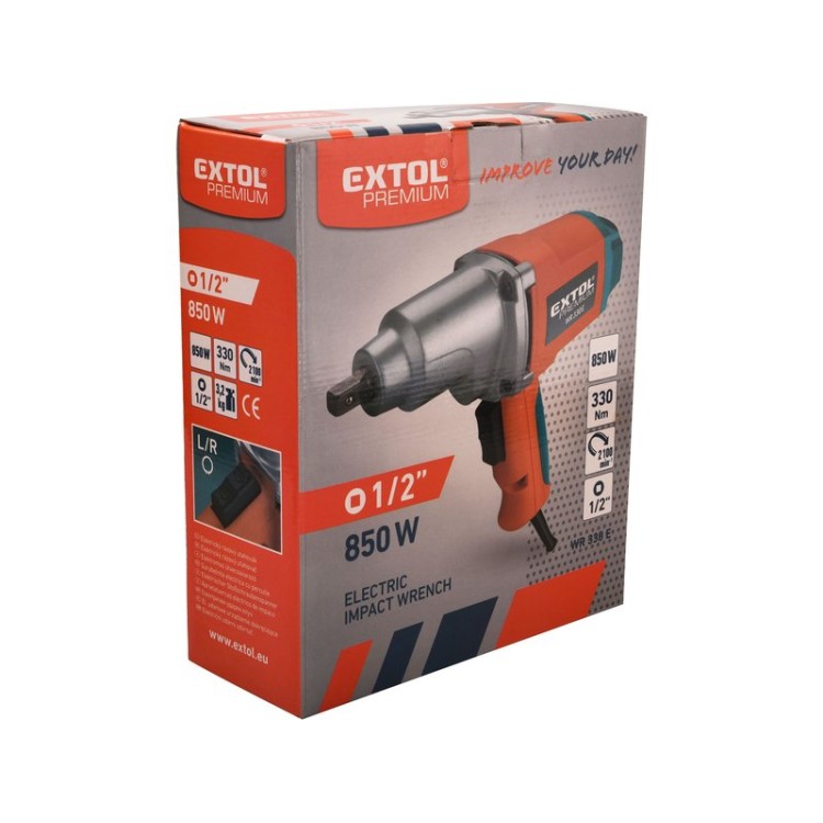 Rázový utahovák Extol Premium 1/2" 850 W