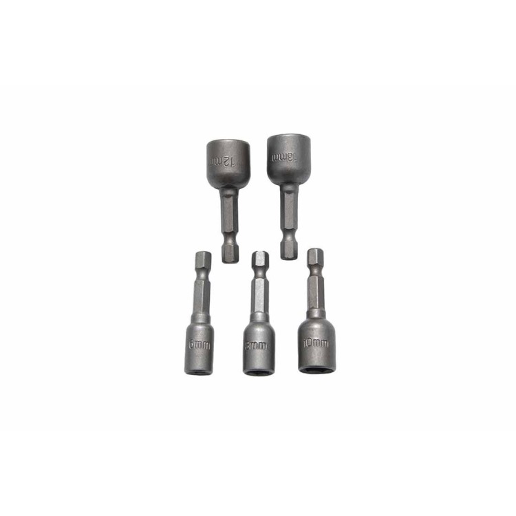 MAGG SB0005 Sada utahovacích hlavic 1/4" s magnetem 5ks