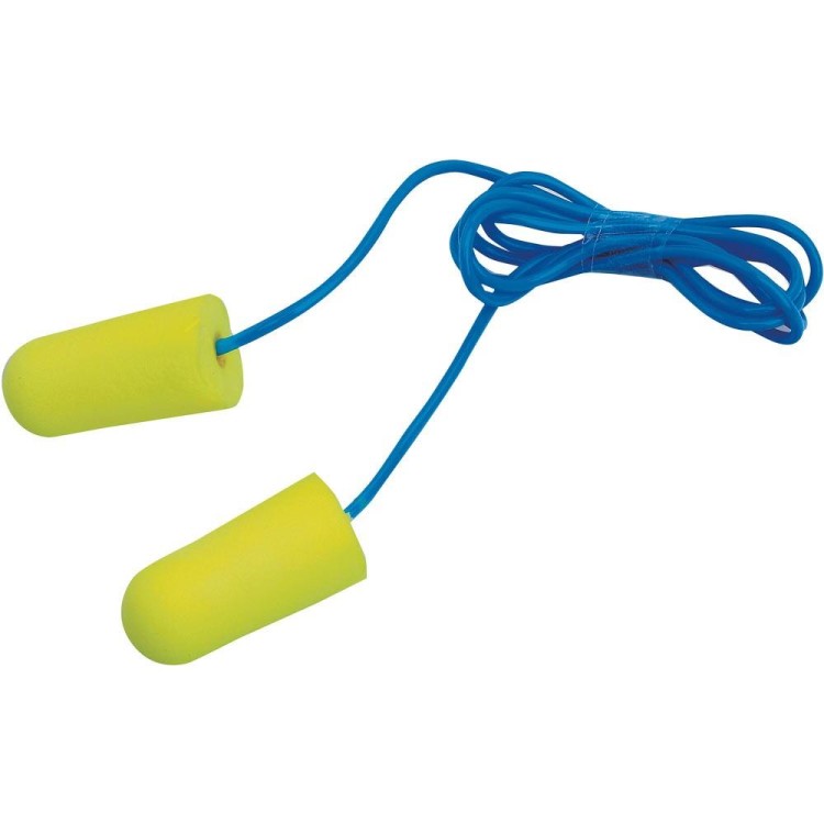 3M E-A-R SOFT CORDED ES-01-005 Tvarovatelné chrániče sluchu se šnůrkou