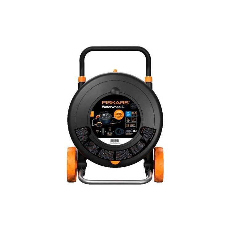 FISKARS 1071670 Vozík s bubnem a hadicí L Comfort 13 mm (1/2”), dosah 31,5 m
