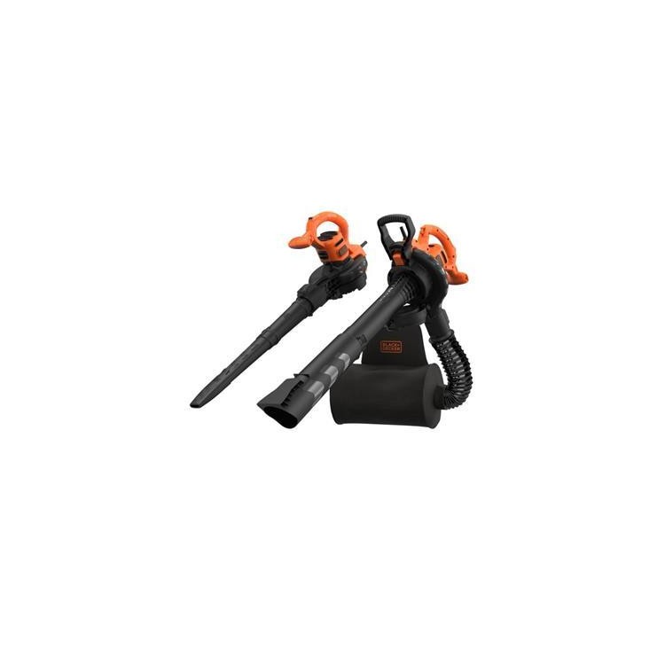 BLACK&DECKER BEBLV290 Zahradní vysavač/foukač/drtič listí 3v1 2900W