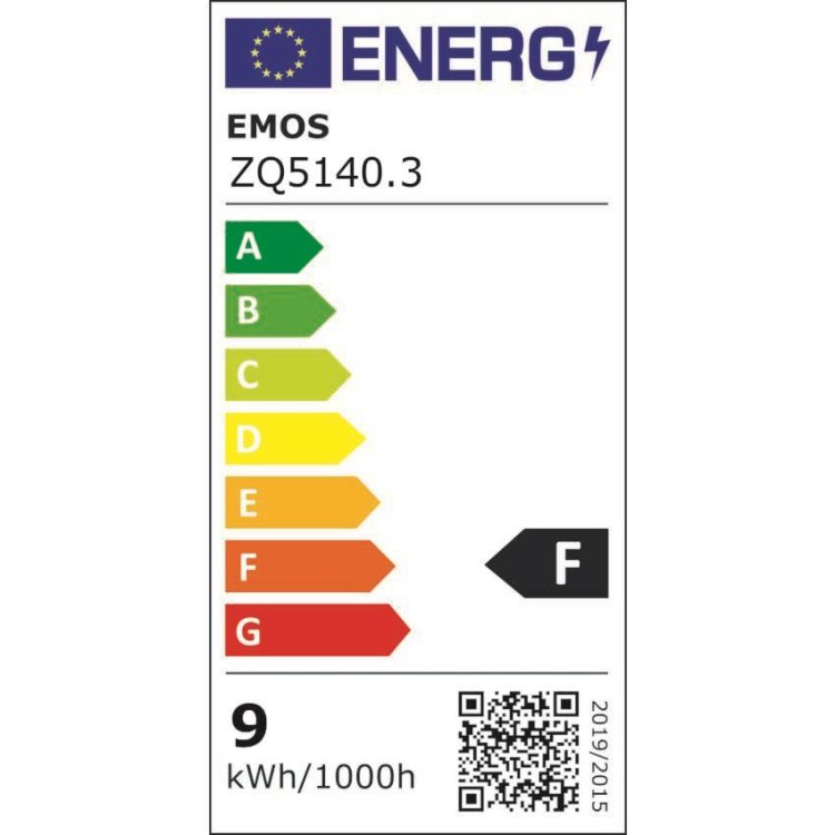 EMOS ZQ5140.3 Žárovka Classic LED A60 9W E27 teplá bílá, 3ks