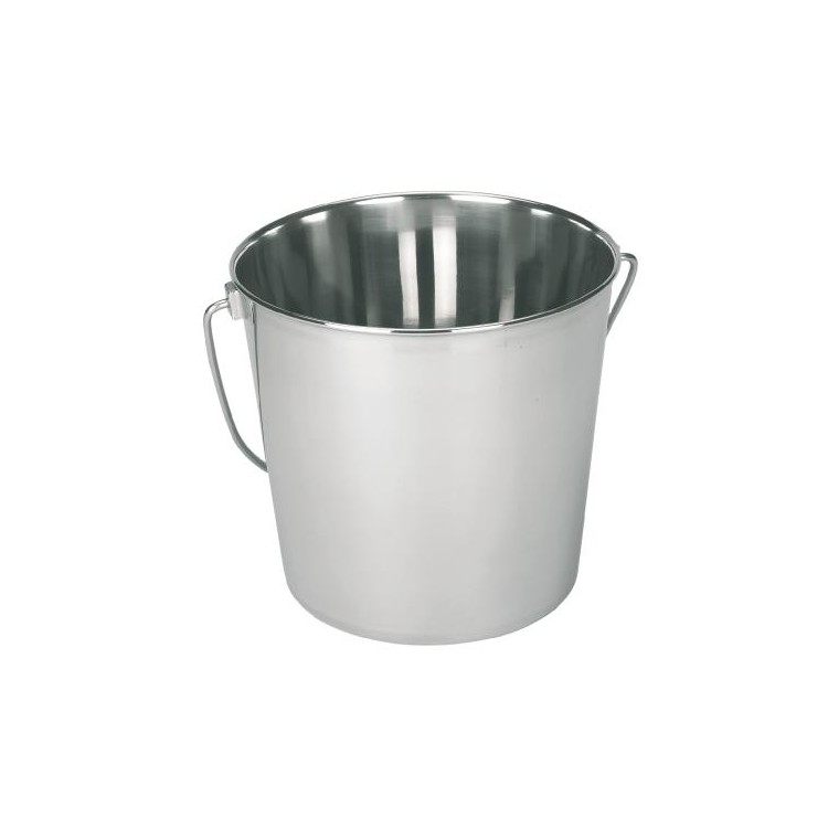 Kbelík nerezový 12,3 L s madlem