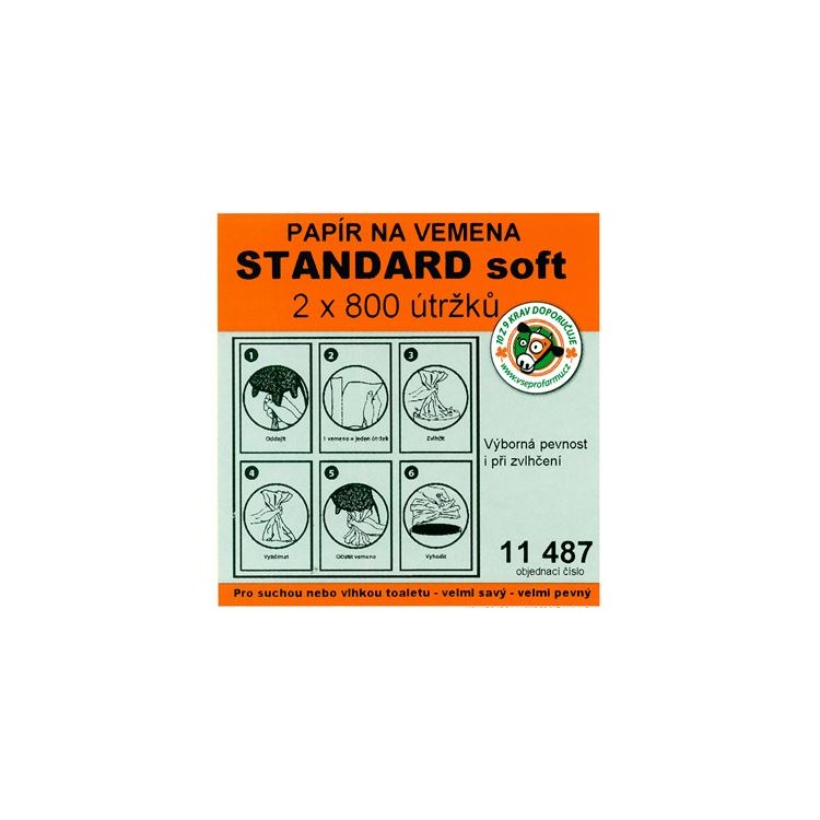 Papír na vemena STANDARD soft