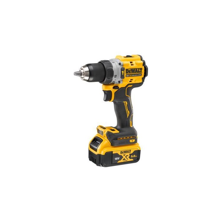 DeWALT DCD805P2T Aku vrtačka s příklepem 18V, 2x 5,0Ah, nabíječka, T-Stack