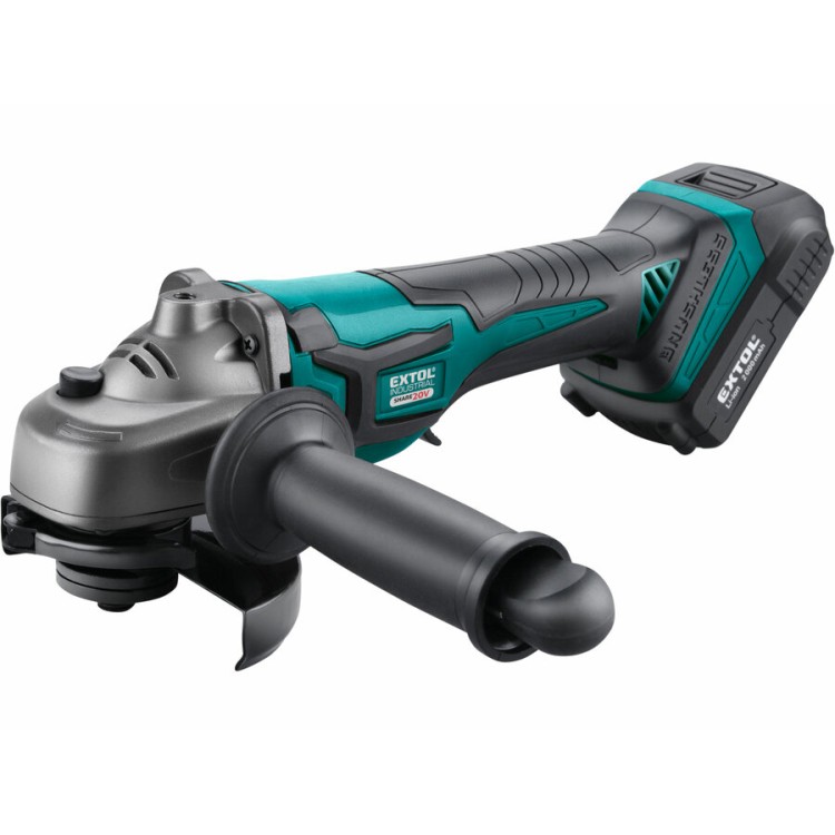 Extol 8791840 Bruska úhlová aku SHARE20V, 125mm, BRUSHLESS, 20V Li-ion, 2000mAh