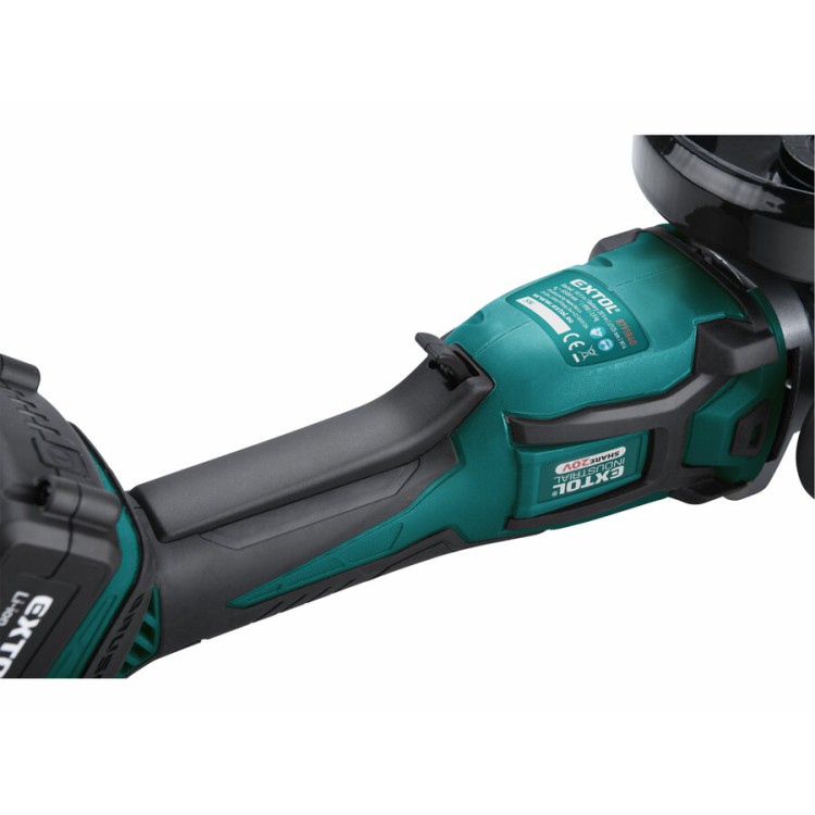 Extol 8791840 Bruska úhlová aku SHARE20V, 125mm, BRUSHLESS, 20V Li-ion, 2000mAh