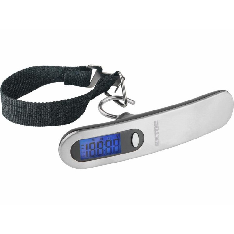 EXTOL 8822003 Váha příruční digitální na zavazadla, 0,05-50kg