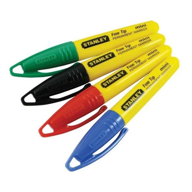 STANLEY 1-47-329 Permanentní popisovač mini s jemným hrotem