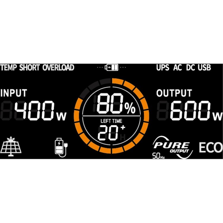 HERON 8896800 Stanice nabíjecí, 600W, 512Wh