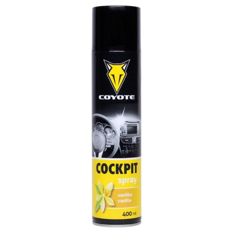 COYOTE CY-103126007 Cockpit Spray Vanilka 400 ml